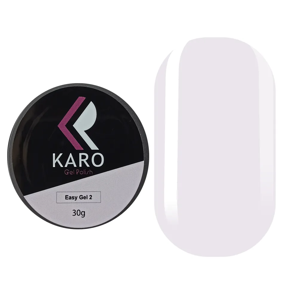 Гель Karo Easy Gel №2 молочний з бузковим відтінком, 30 г