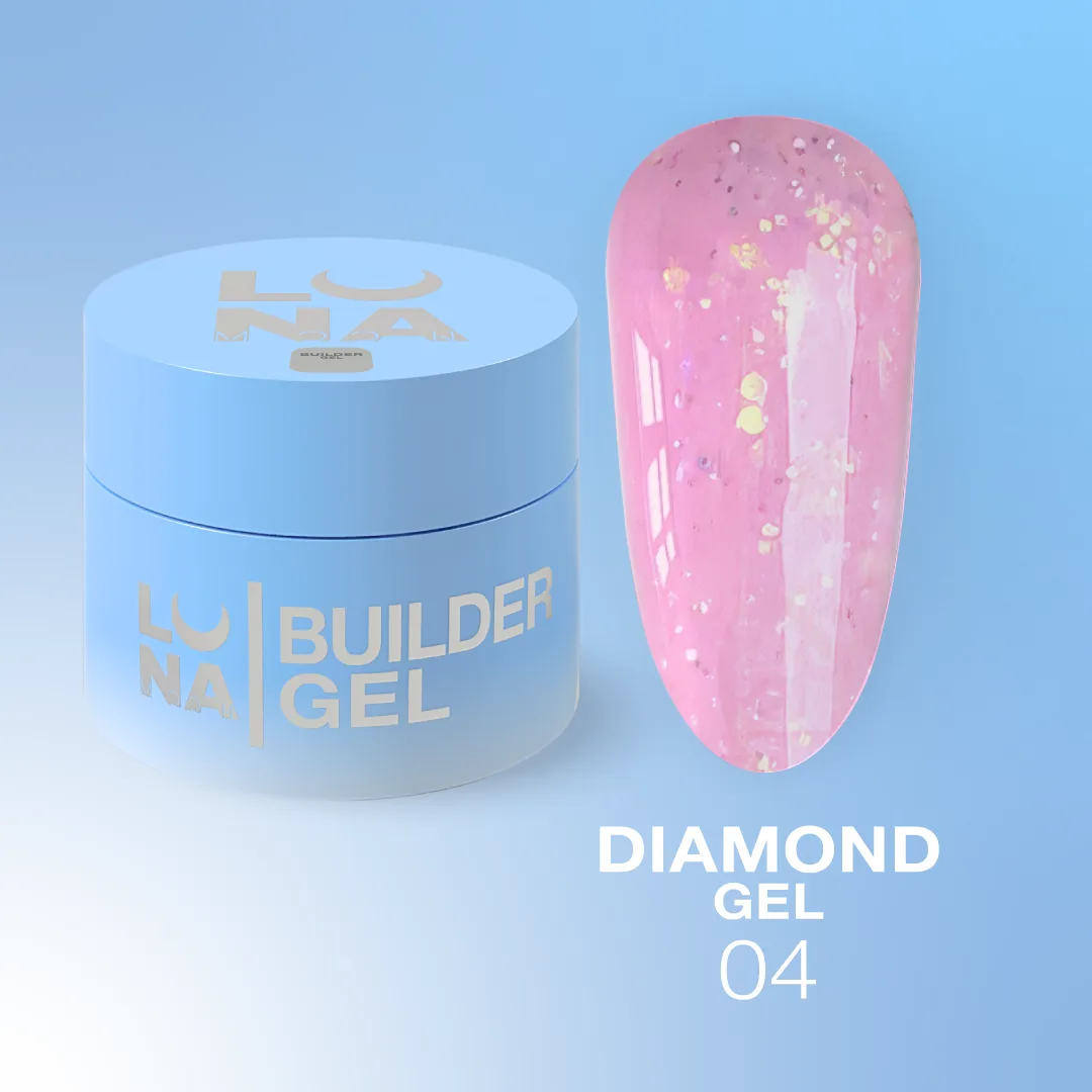 Гель для нарощування LUNA Diamond gel 4, 15 мл