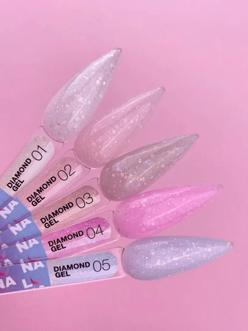 Гель для нарощування LUNA Diamond gel 4, 15 мл