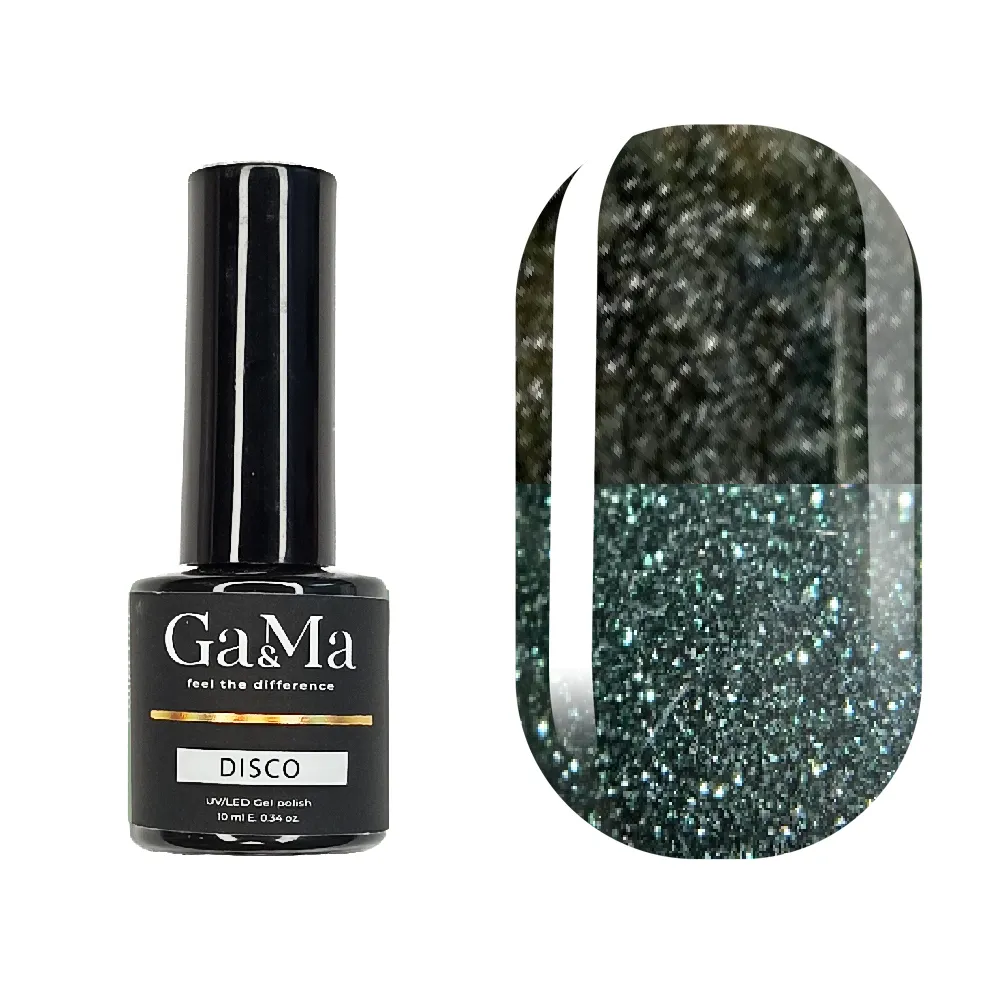 Гель-лак GÉMELY ex GA&MA Shine №14 светоотражающий, 10 мл