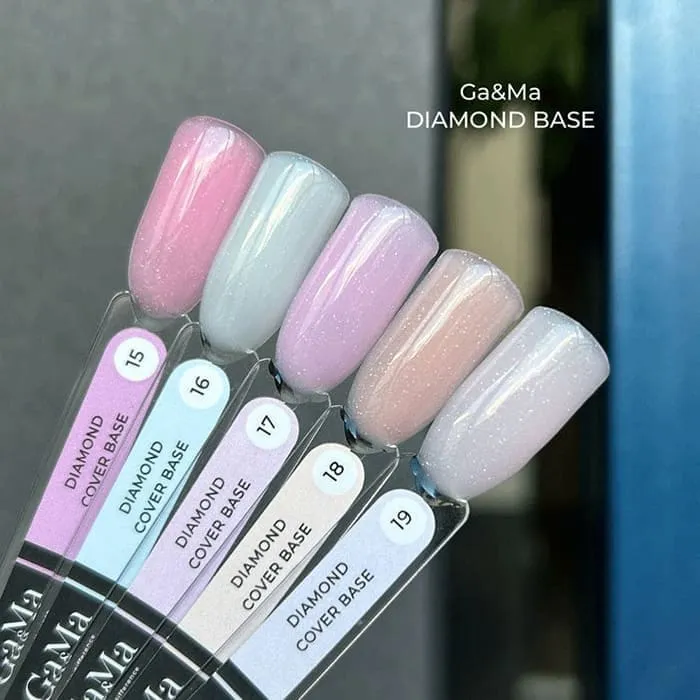 База GÉMELY ex GA&MA Diamond №15 с шиммером, 15 мл