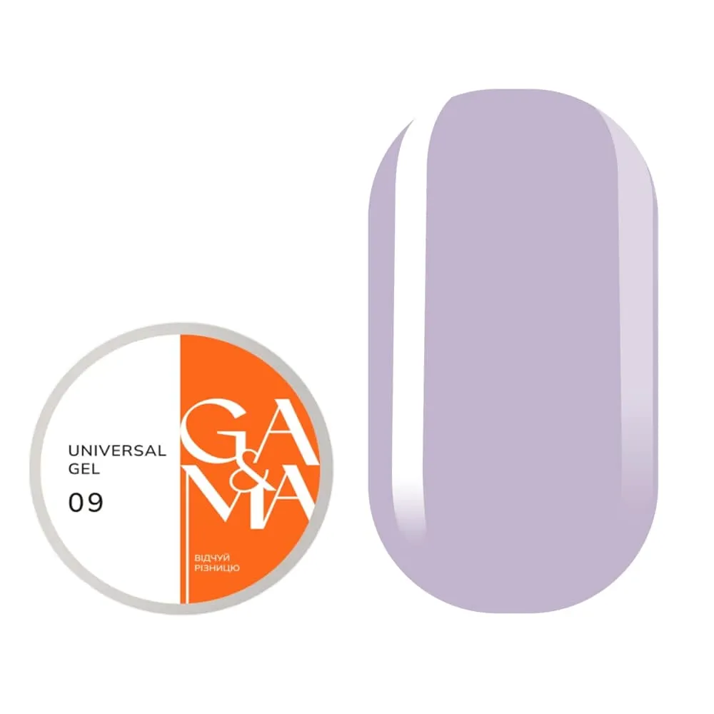 Жидкий гель GÉMELY ex GA&MA Universal gel №9, 15 мл