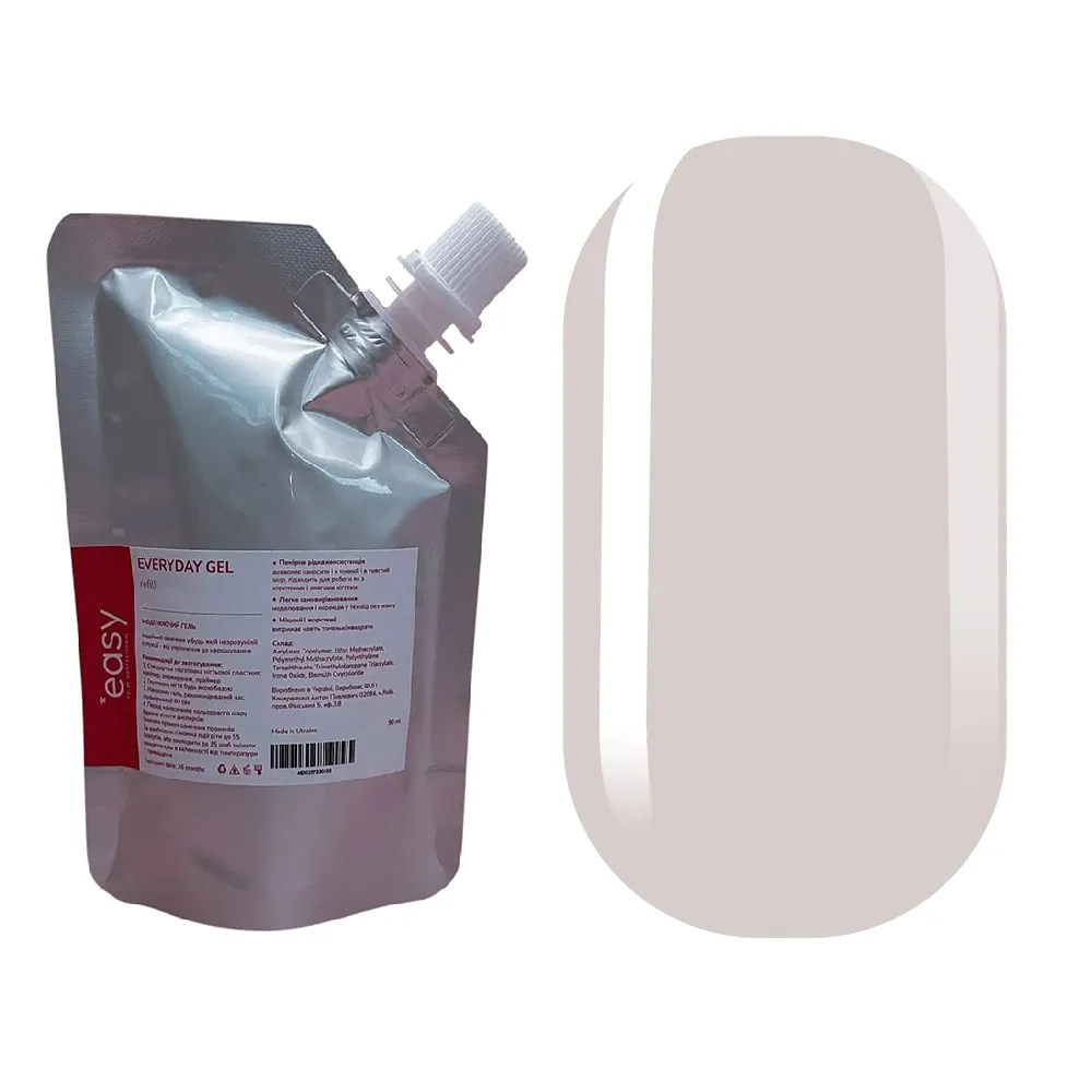 Моделирующий гель Easy Everyday Gel, Bone, 90 мл