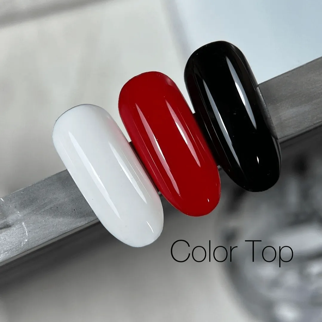 Топ Saga Professional Black без липкого шару, 9 мл