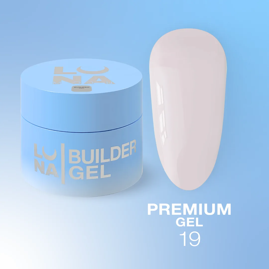 Камуфлюючий гель LUNA Premium gel 19, ПОНОВЛЕНО, 30 мл