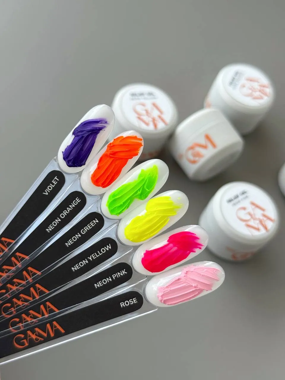 Рельеф гель GÉMELY ex GA&MA Relief Gel, Neon Green, 5 г