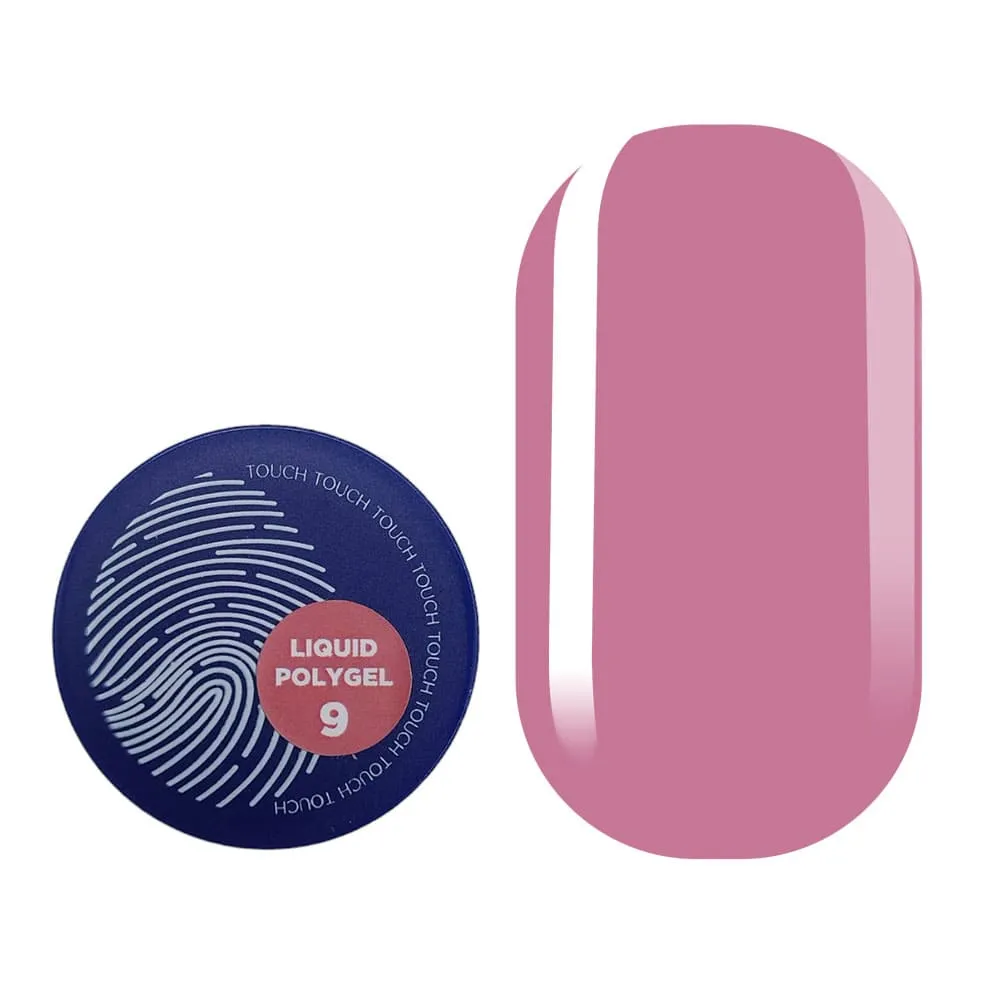 Полигель Touch liquid polygel №9, 15 мл