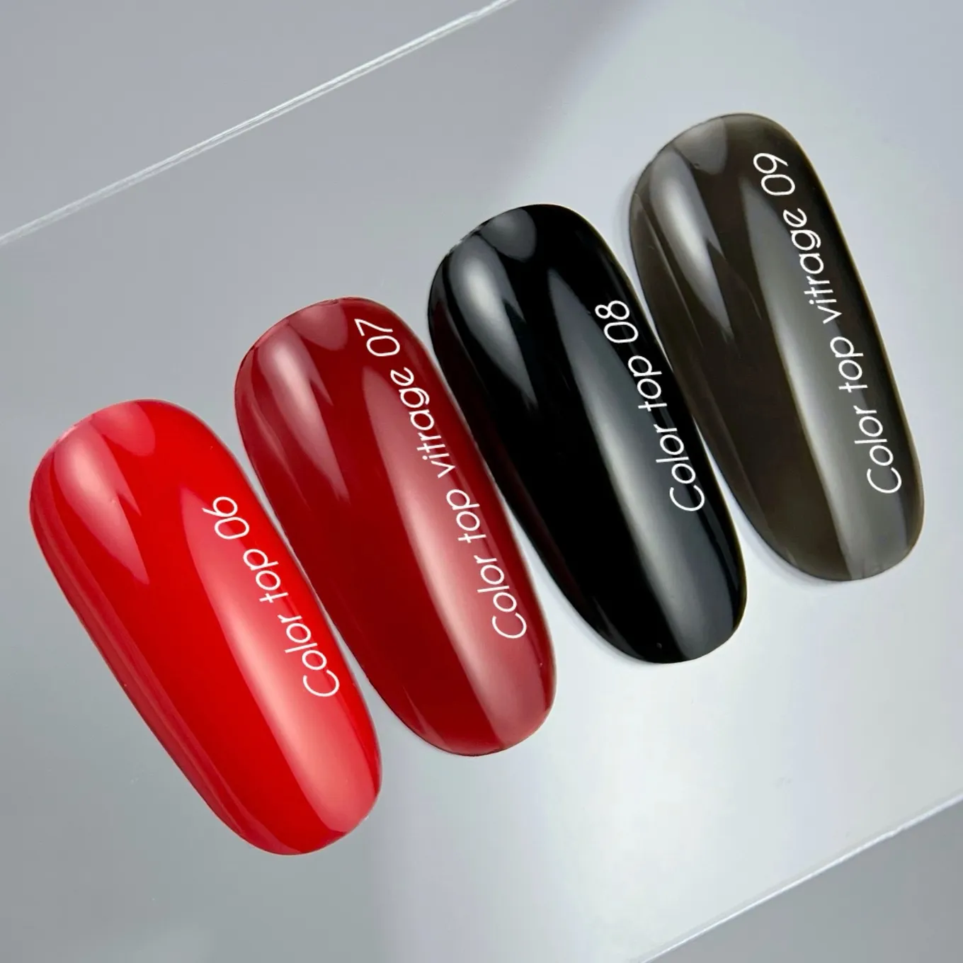 Top NAILSOFTHEDAY Color №09, 10 мл (vitrage)
