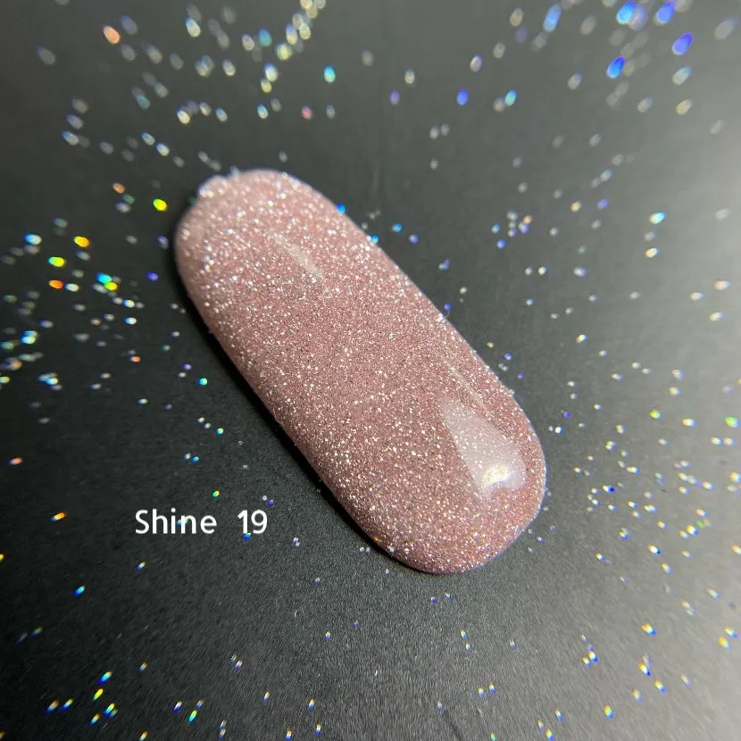 Гель-лак GÉMELY ex GA&MA Shine №19 светоотражающий, 10 мл