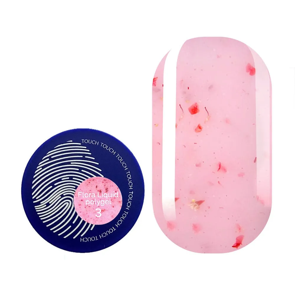 Полігель Touch Flora liquid polygel №3, 15 мл