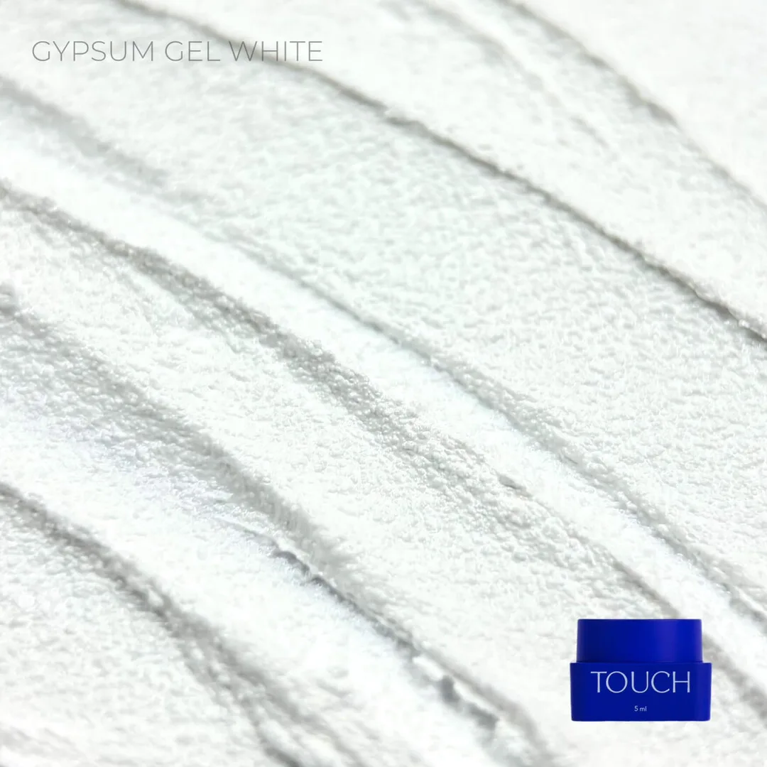 Touch Gypsum Gel white, 5 мл