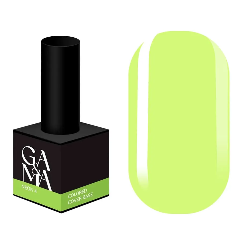 База цветная GÉMELY ex GA&MA Colored base Neon №4, 15 мл