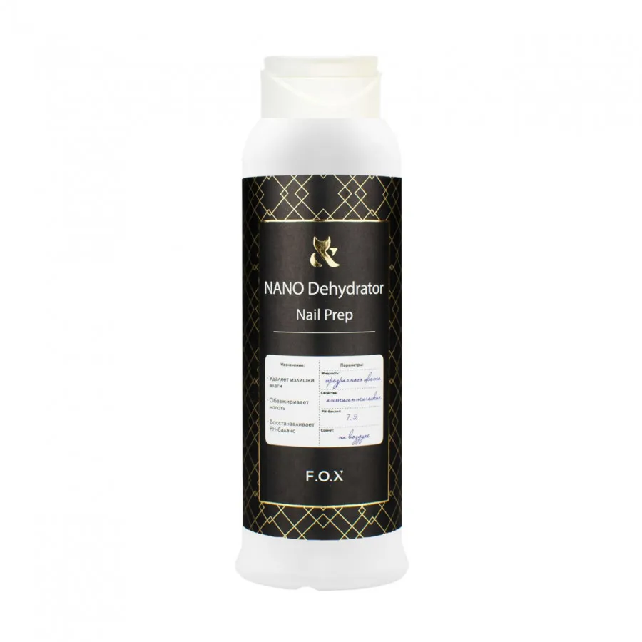 Обезжириватель для ногтей F.O.X Nail Prep, 500 мл