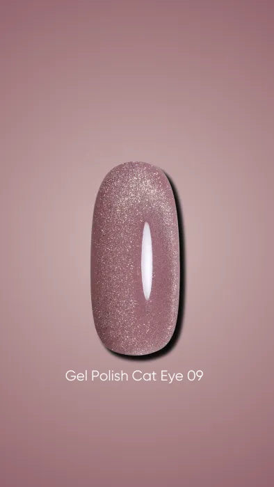 Гель-лак DARK Cat Eye №9, 10 мл