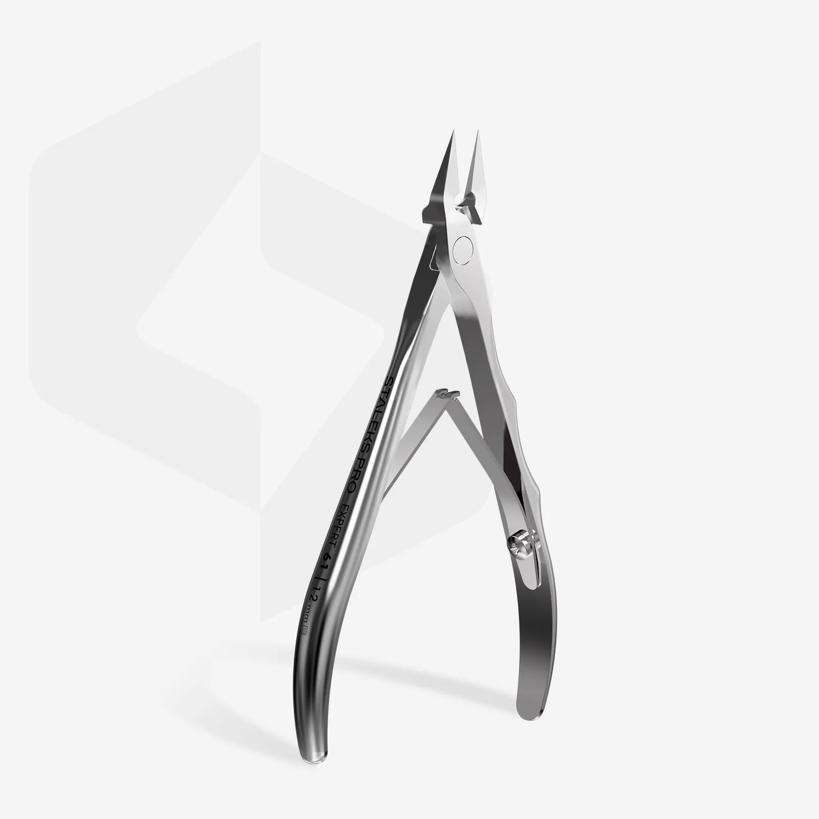 Кусачки Staleks PRO Expert 61, професійні для врослого нігтя, ріжуча частина 12 мм