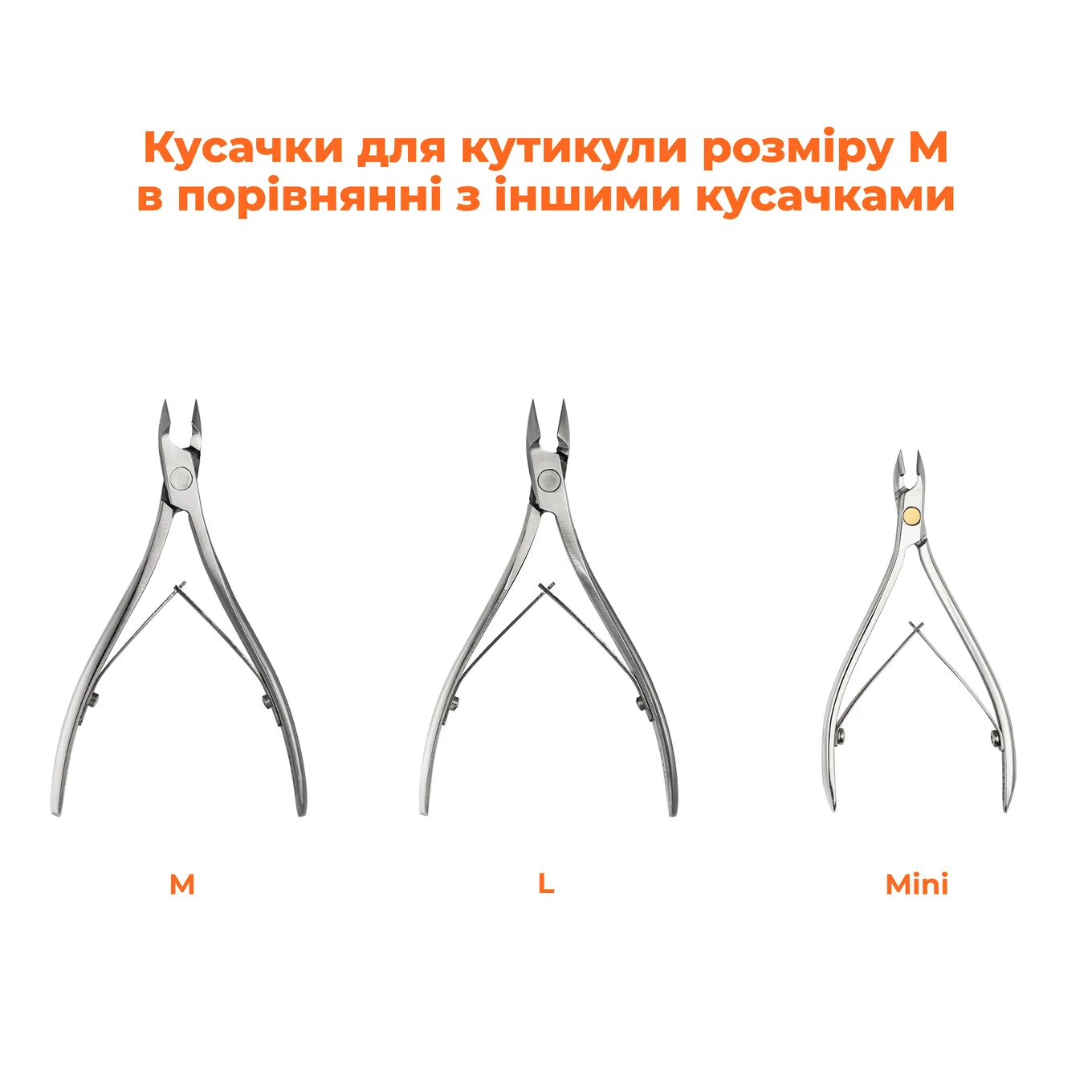 Накожницы для кутикулы OSTRO размер L (11-12 мм)