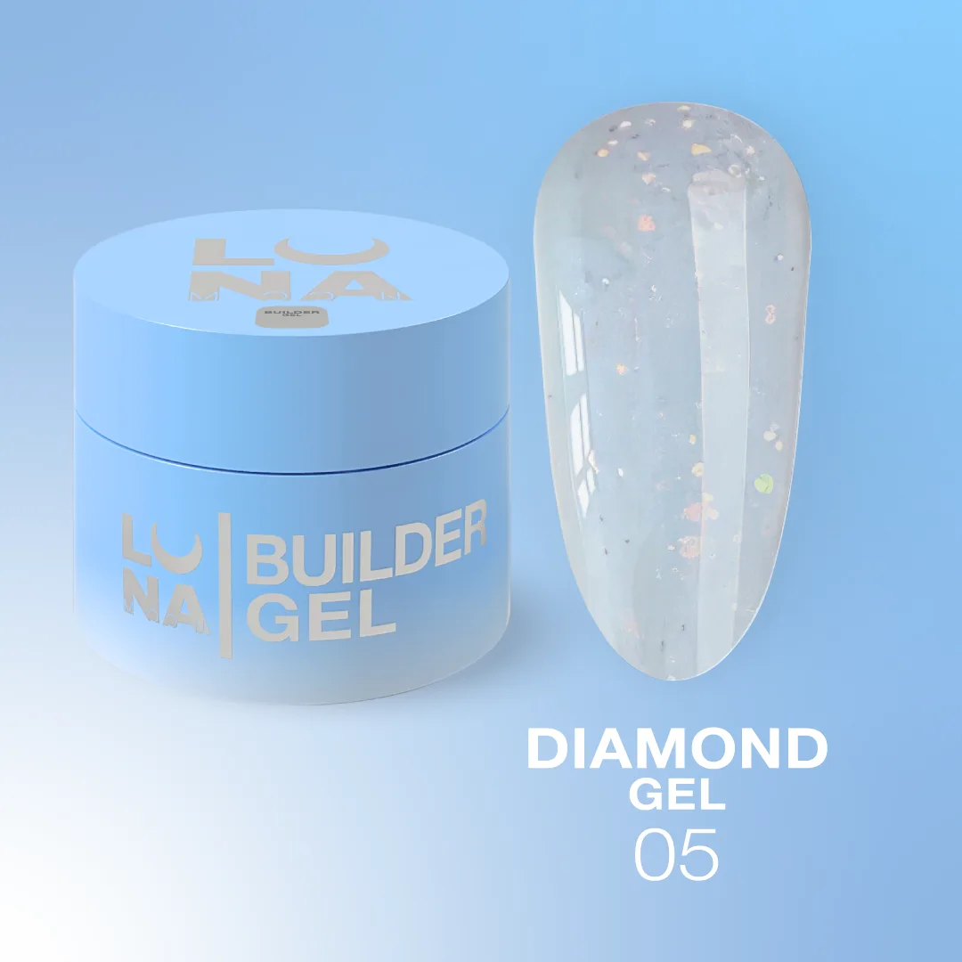 Гель для нарощування LUNA Diamond gel 5, 15 мл