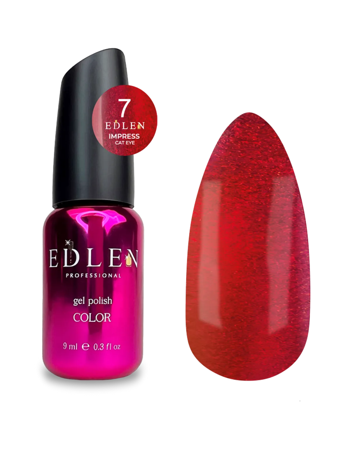 Edlen Impress cat eye №7, 9 мл