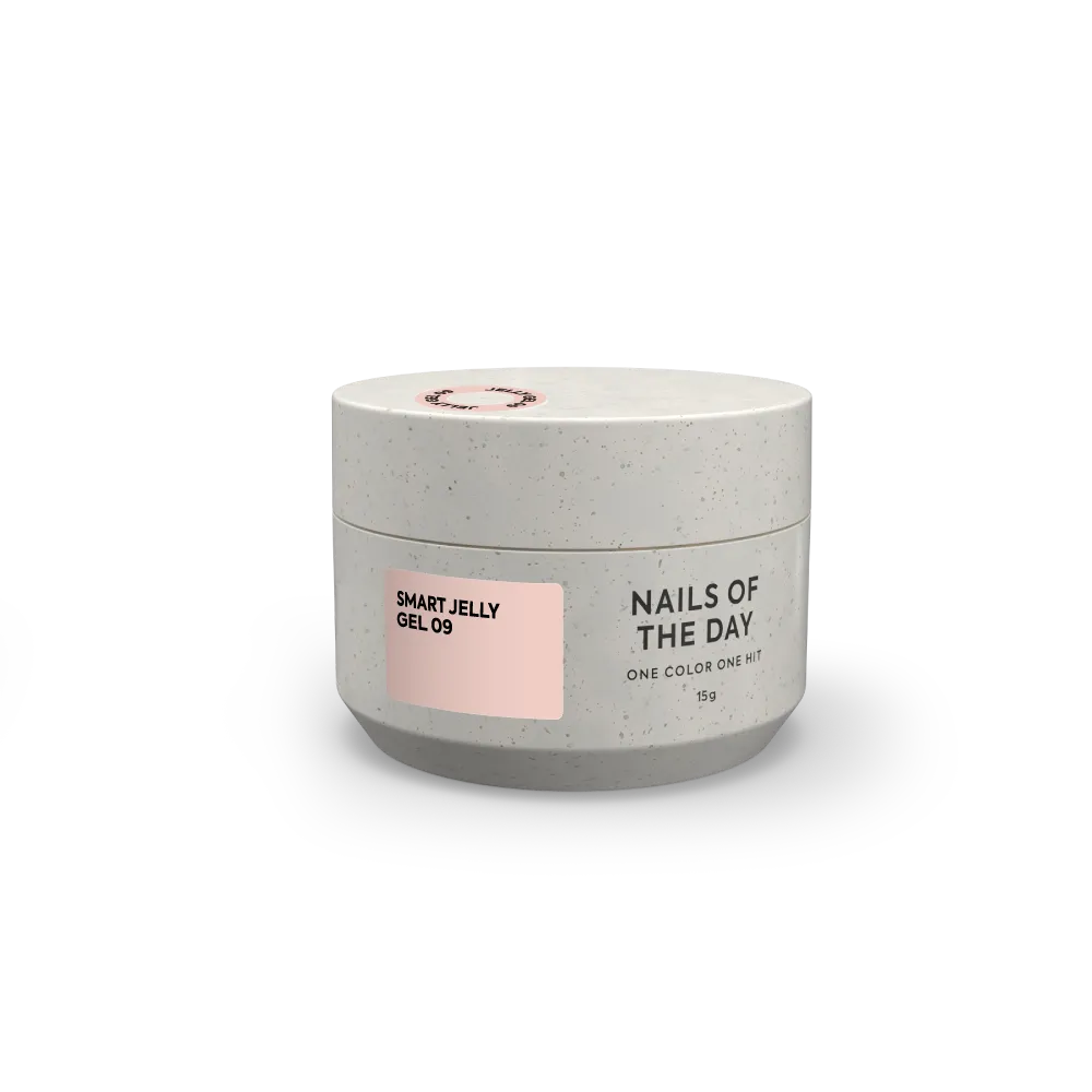 гель NAILSOFTHEDAY Smart Jelly gel №09, 15 мл