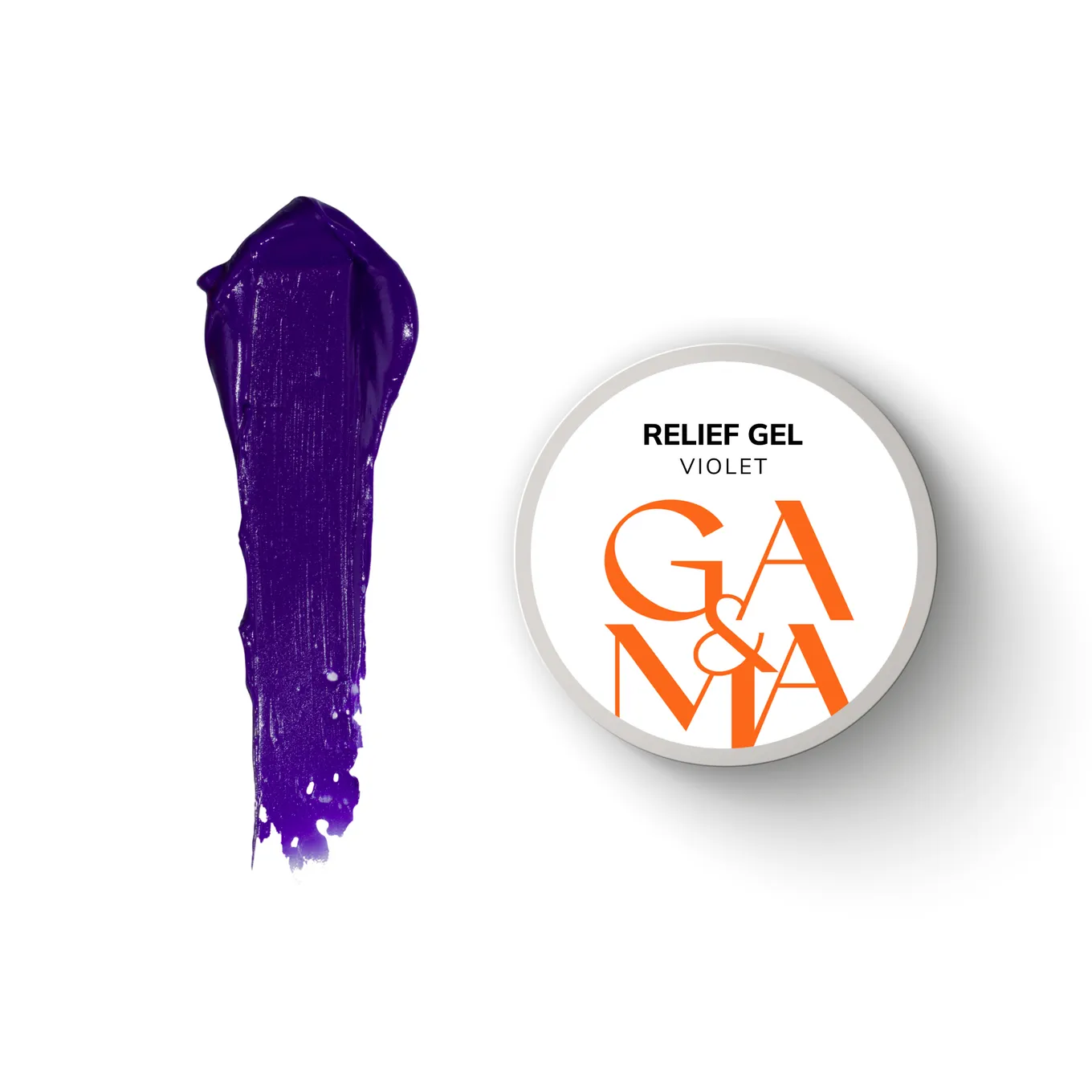Рельєф гель GÉMELY ex GA&MA Relief Gel, Violet, 5 г