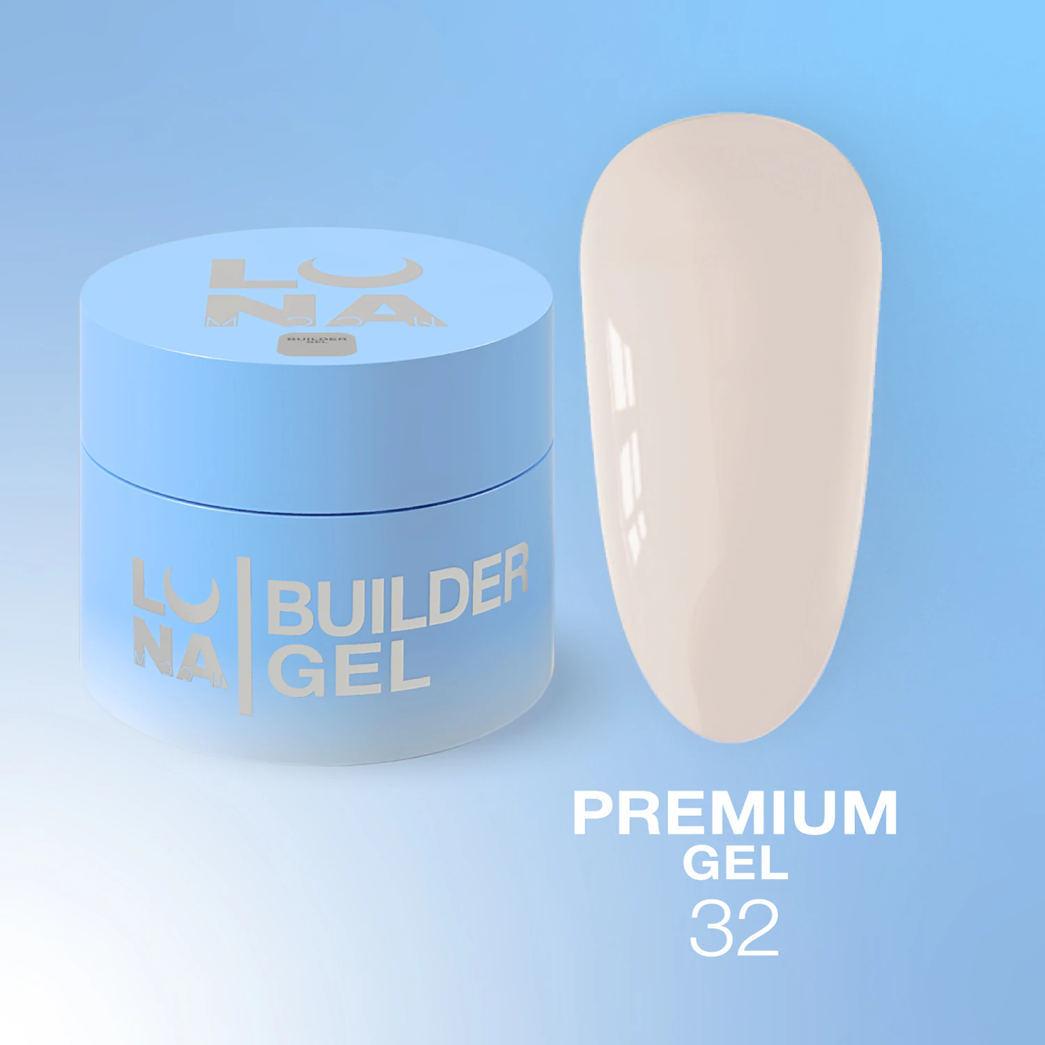 Камуфлюючий гель LUNA Premium gel 32, 15 мл