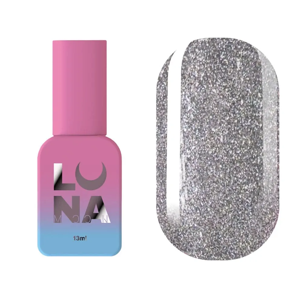 Топ для гель-лака LUNA Flash Silver, 13 мл