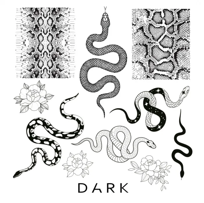 Пластина для стемпінгу DARK SNAKE MINI