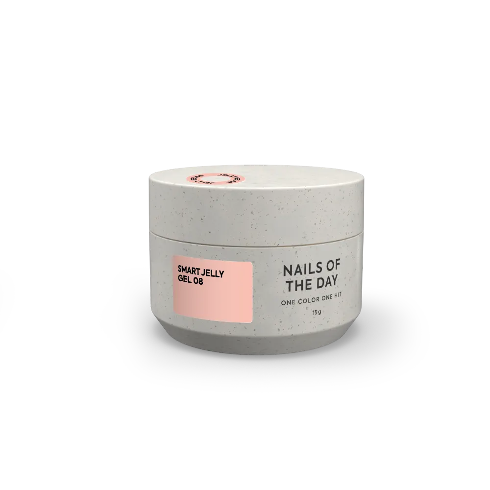 гель NAILSOFTHEDAY Smart Jelly gel №08, 15 мл