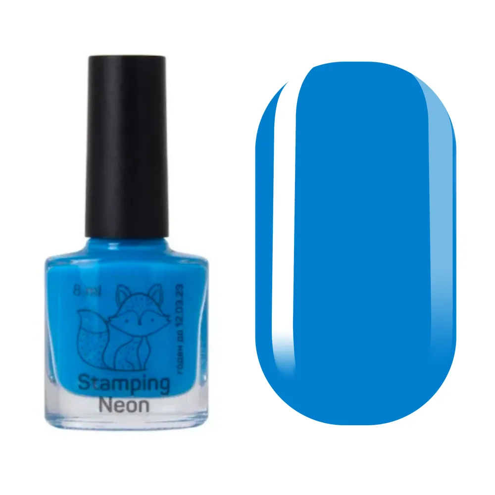 SAGA Professional лак-фарба для стемпінгу NEON 6