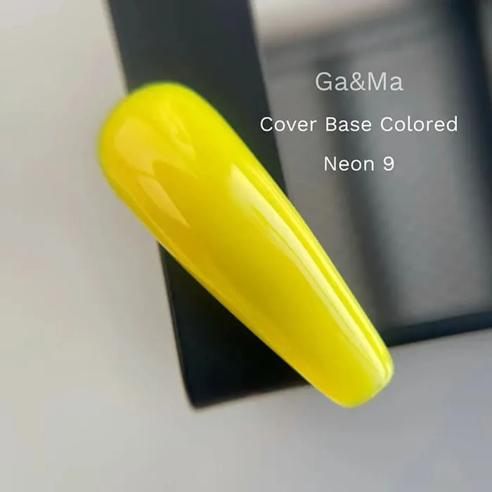 База цветная GÉMELY ex GA&MA Colored base Neon №9, 15 мл