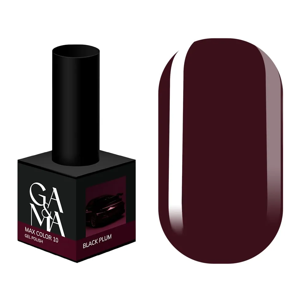 Гель-лак GÉMELY ex GA&MA Max Color №10, 10 мл