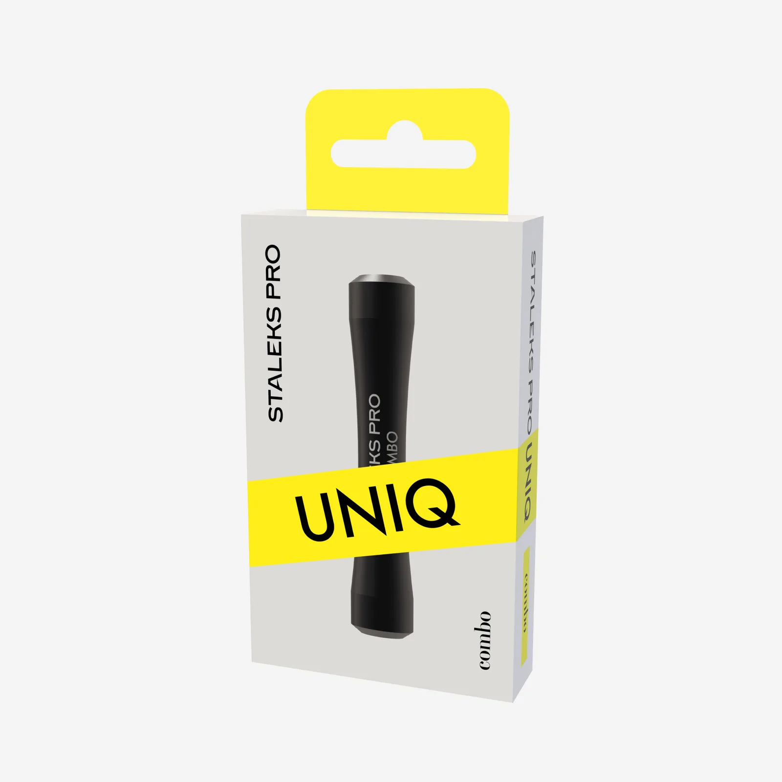 Ручка лопатки чорна Staleks Combo UNIQ 10b для змінних робочих частин
