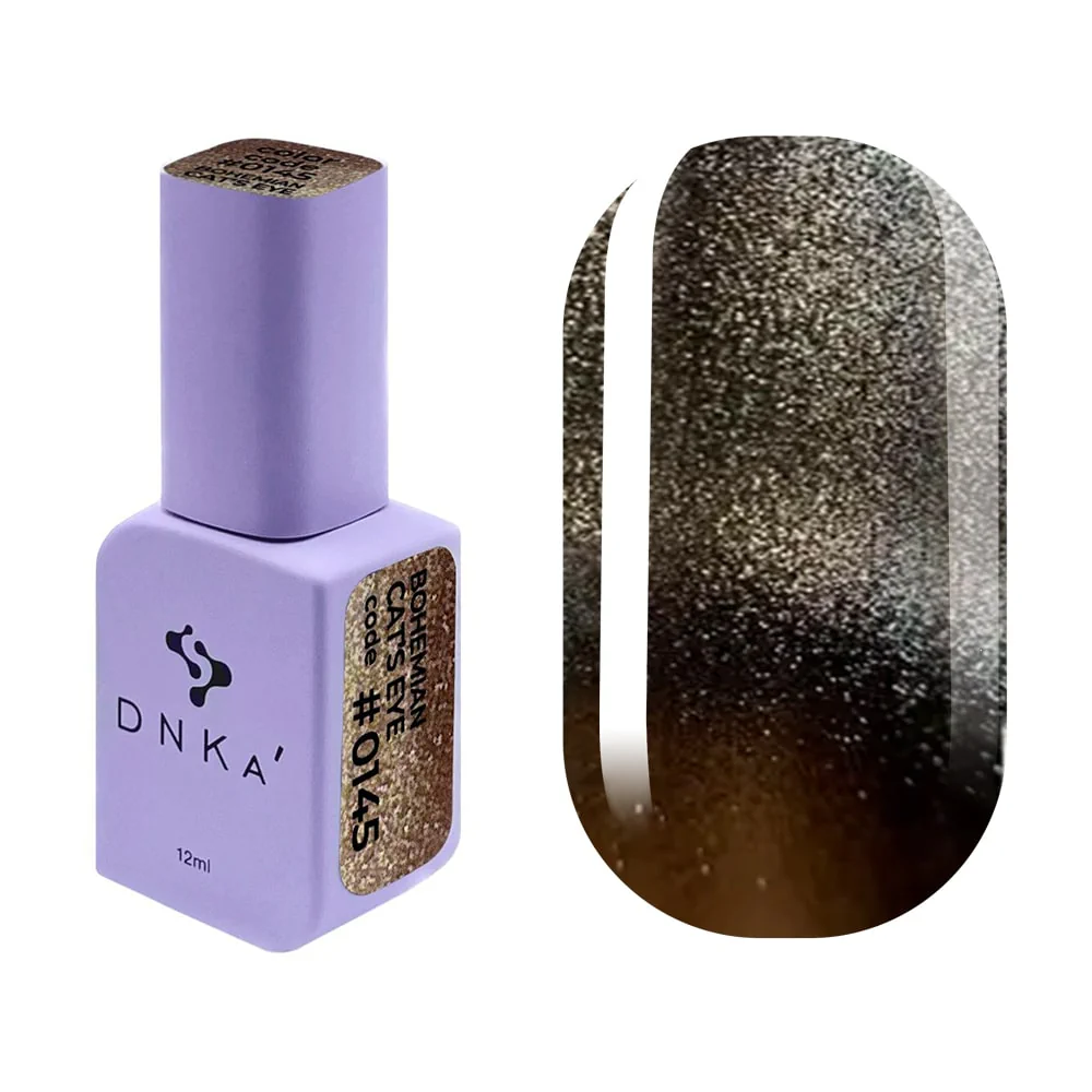 Гель-лак DNKa Cat's Eye, №0012 (0145), Bohemian, 12 мл