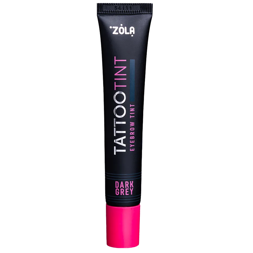 ZOLA Фарба для брів та вій TATTOO TINT Dark Grey