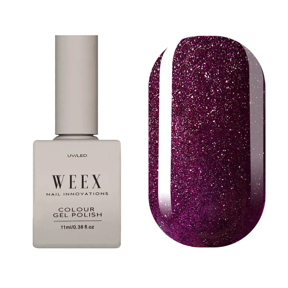 Гель-лак котячий глаз WEEX Glow Cat №19, 11 мл