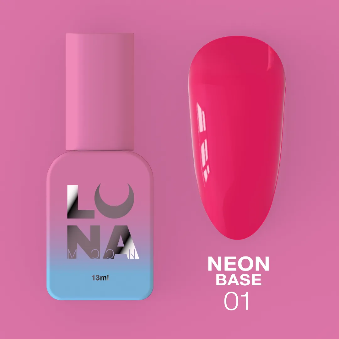 LUNA Cover Base Neon №1, 13 мл
