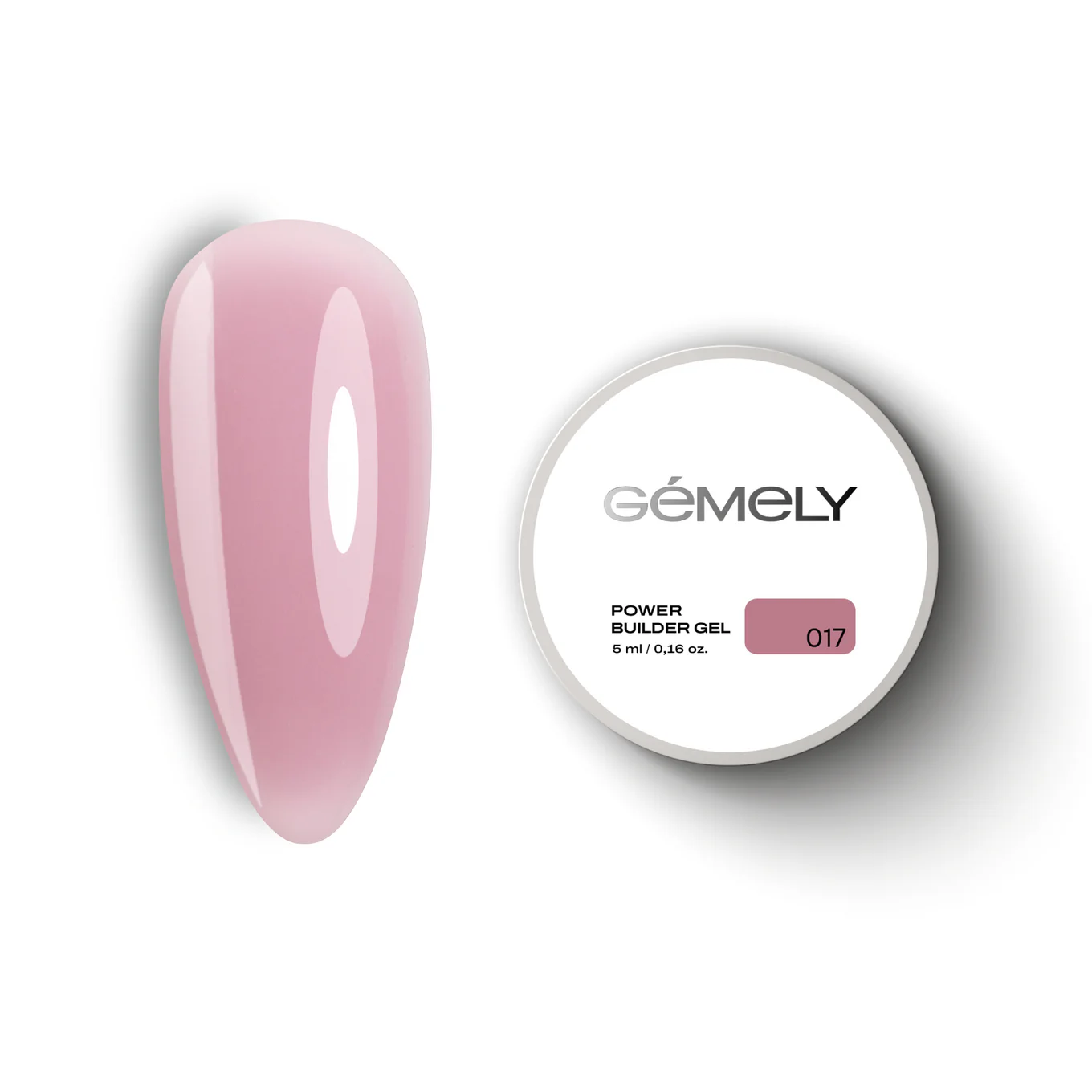 Гель GÉMELY ex GA&MA Power Builder Gel №017, 5 мл