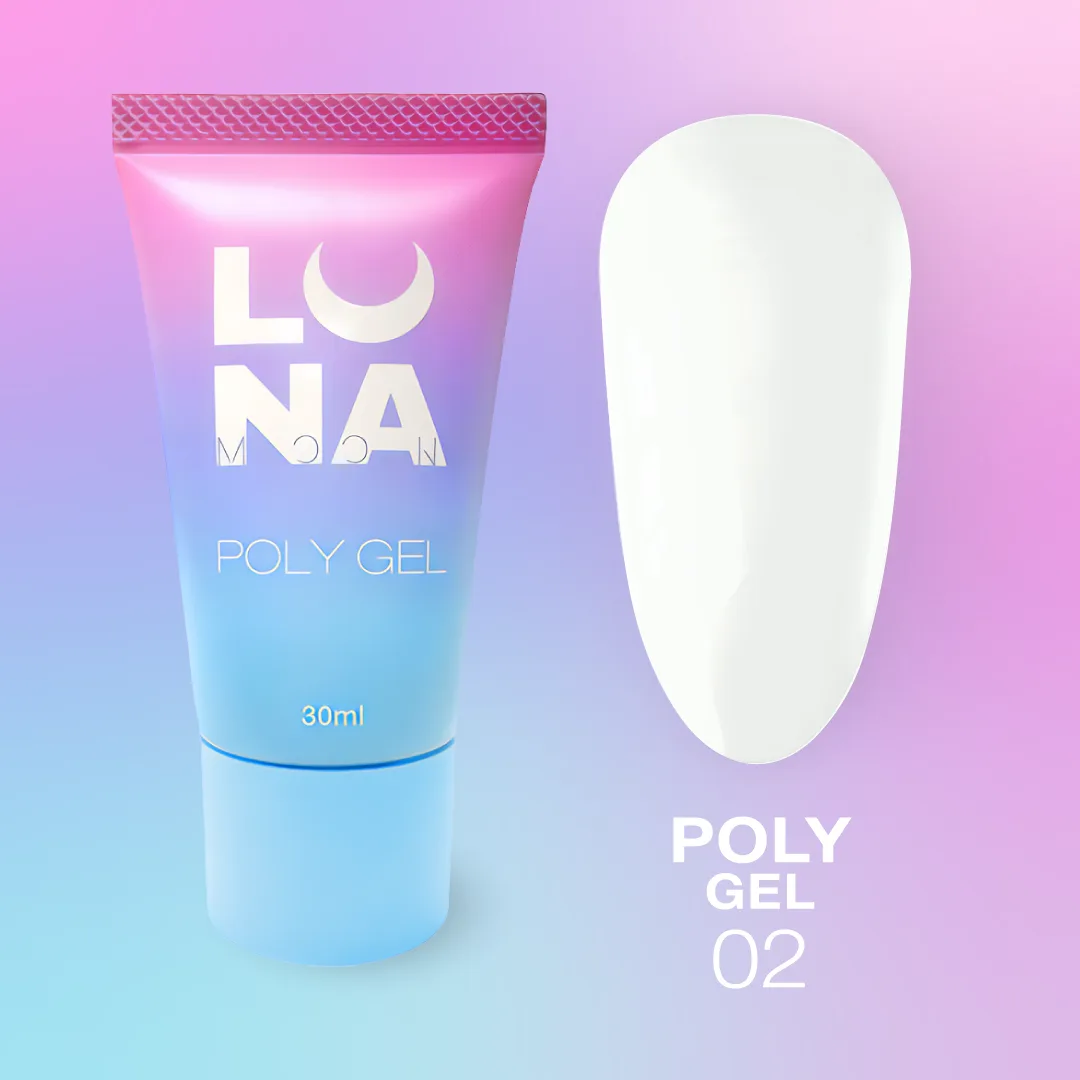 Полигель для наращивания LUNA Poly Gel №02, 30 мл