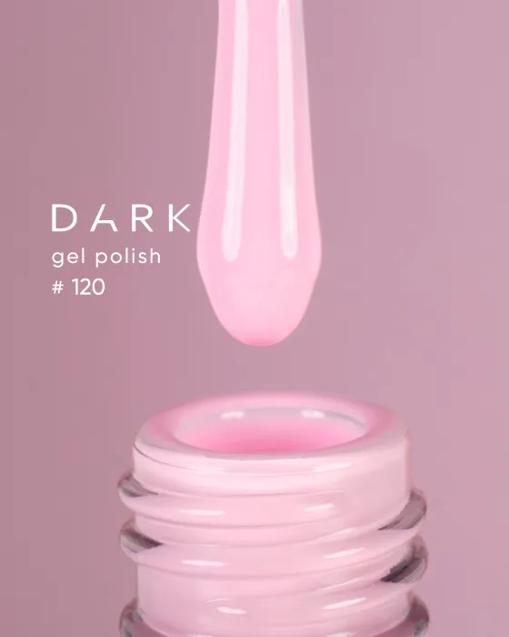 Гель-лак Dark gel polish №120, 10 мл