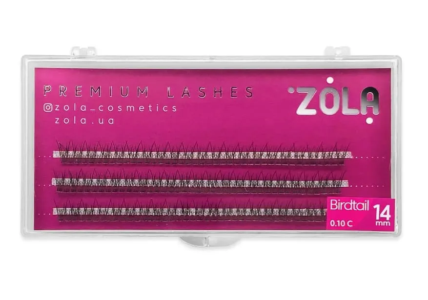 Вії-пучки ZOLA Birdtail (14mm)