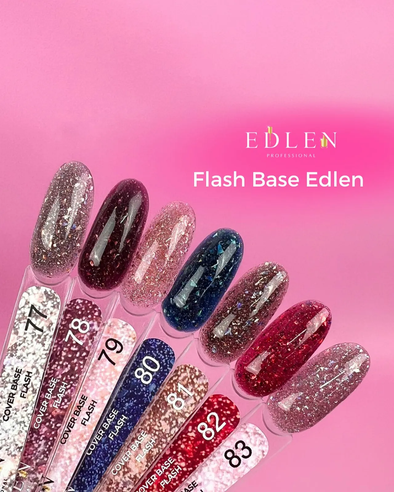 Edlen Cover base Flash №80, 9 мл