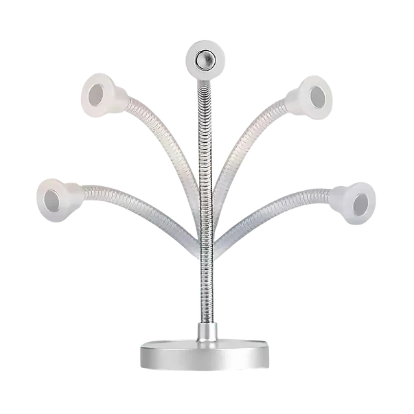 Сенсорный LED фонарик на подставке Global Fashion AI на аккумуляторе с USB, 5W