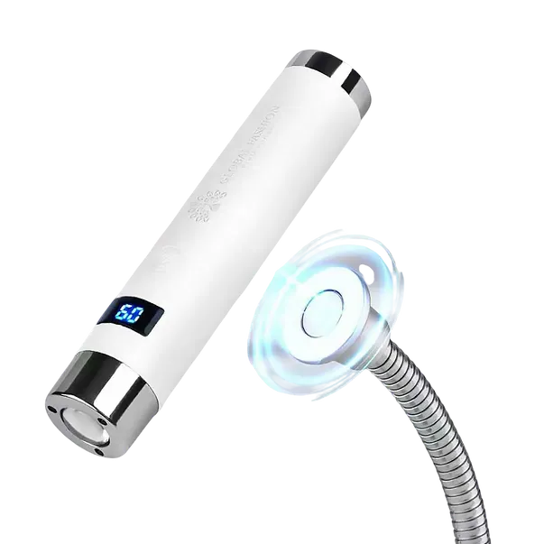 Сенсорный LED фонарик на подставке Global Fashion AI на аккумуляторе с USB, 5W