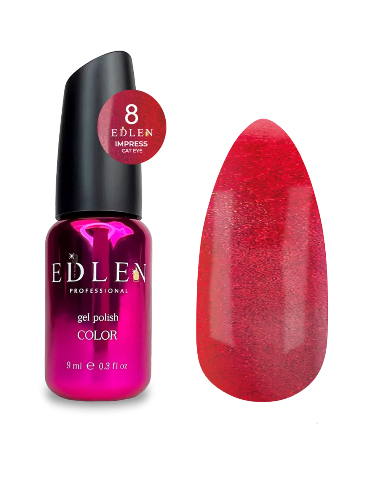 Edlen Impress cat eye №8, 9 мл