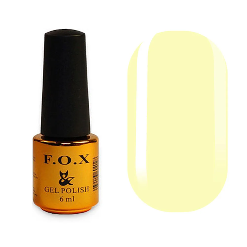 F.O.X gel-polish gold Pigment 204, 6 ml