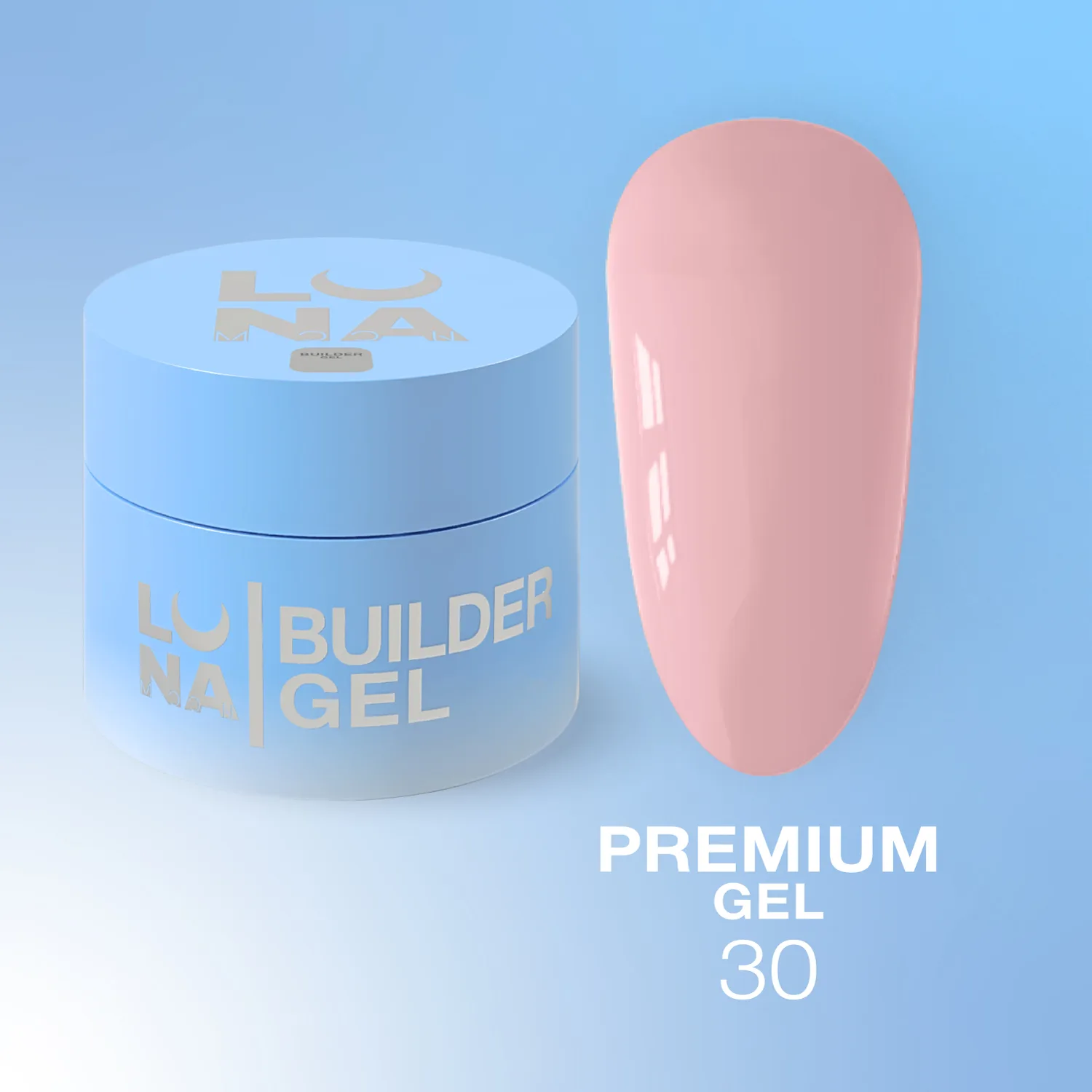 Камуфлирующий гель LUNA Premium gel 30, 30 мл